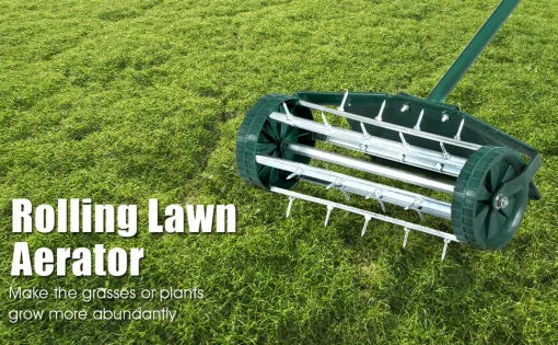 Heavy-Duty Manual Lawn Spike Soil Aerator
