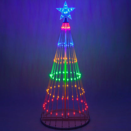 Multicolor LED Animated Outdoor Christmas Tree Lightshow