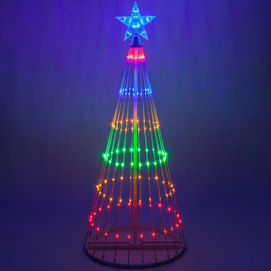 Multicolor LED Animated Outdoor Christmas Tree Lightshow