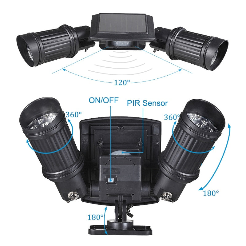 Super Bright Outdoor Motion Sensor Solar LED Lights