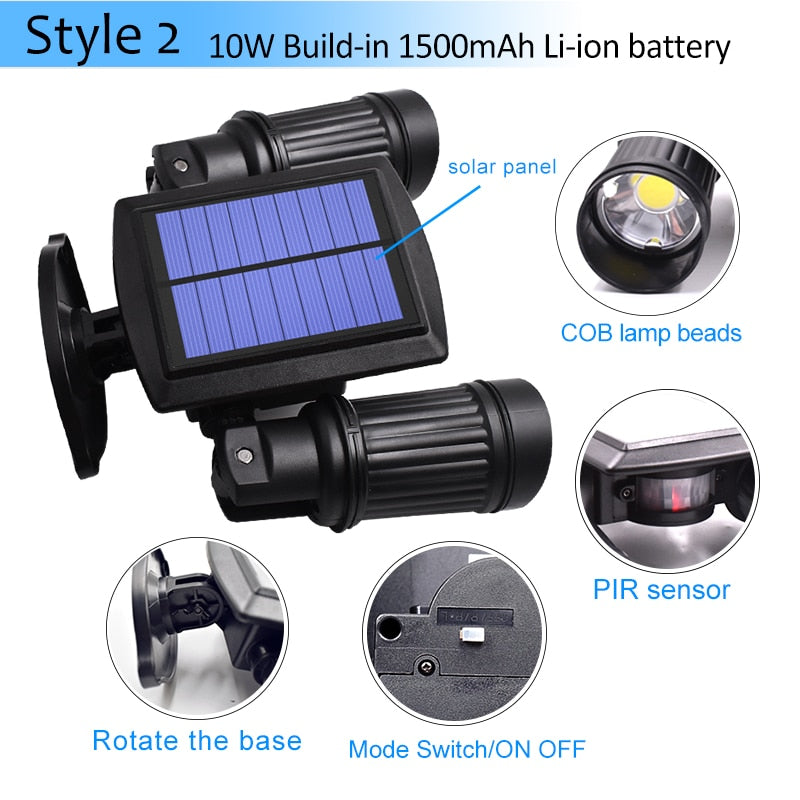 Super Bright Outdoor Motion Sensor Solar LED Lights