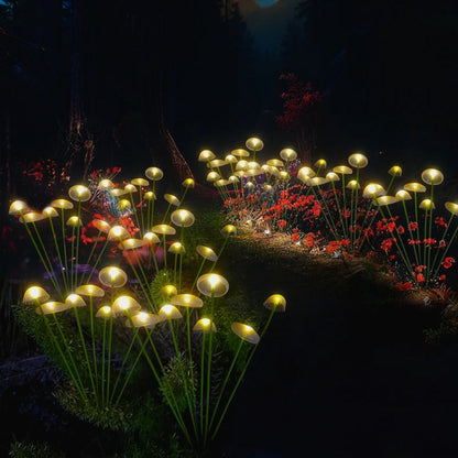 Solar Swaying Mushroom Garden Décor Lights