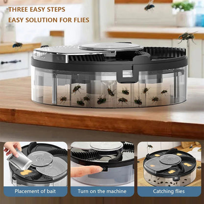 Automatic Fly Catcher – USB Rechargeable Fly Trap