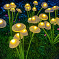 Solar Swaying Mushroom Garden Décor Lights
