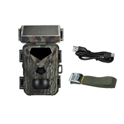 Compact Solar-Powered Trail Camera – 20MP HD