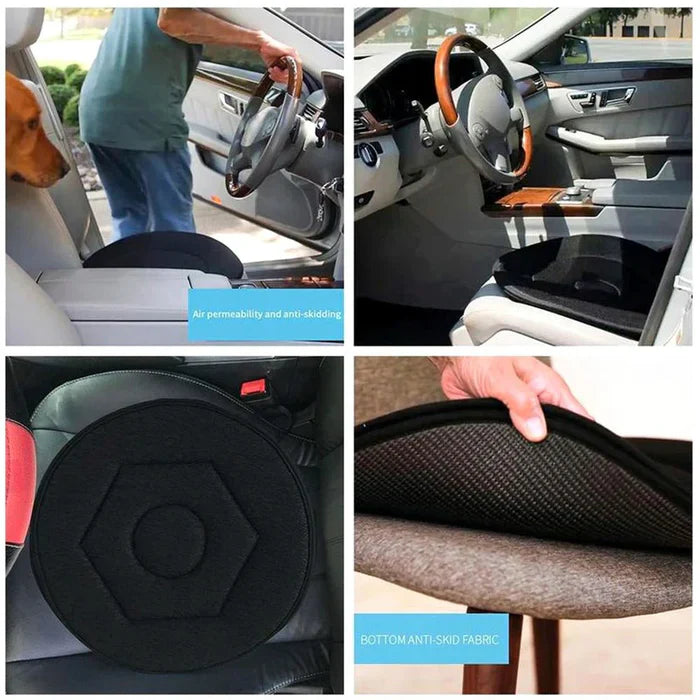 360° Rotating Seat Cushion – Swivel Pivot Disc for Easy Transfers