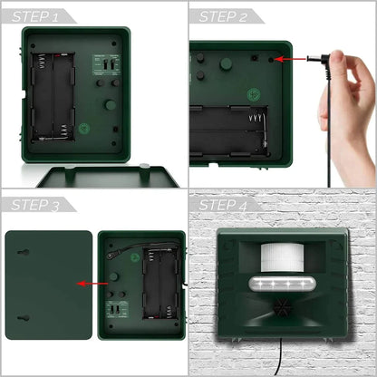 Woodpecker Ultrasonic Repeller — Effective Bird Control