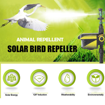 Motion-Activated Deer Sprinkler — Solar-Powered Garden Protection