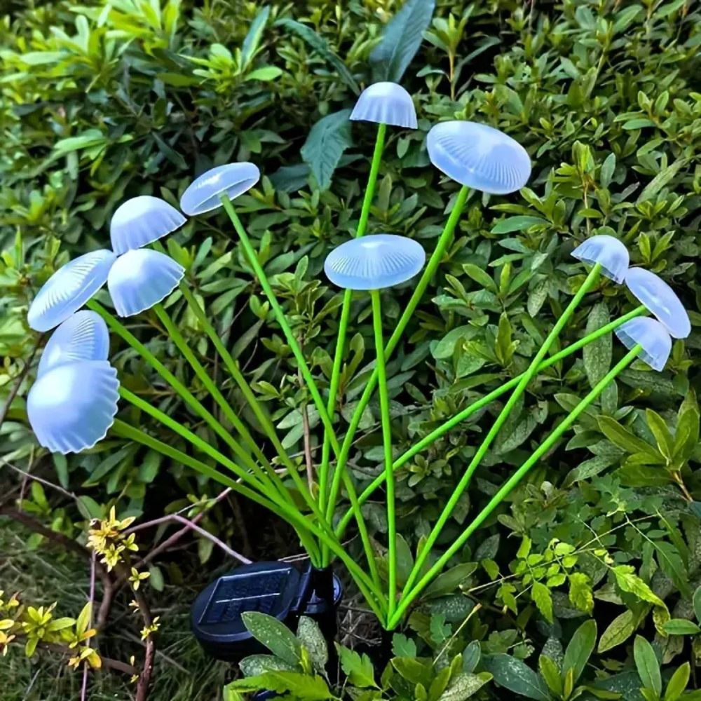 Solar Swaying Mushroom Garden Décor Lights