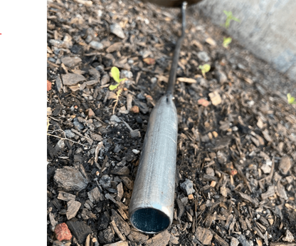 All-Steel Hollow Hoe for Gardening