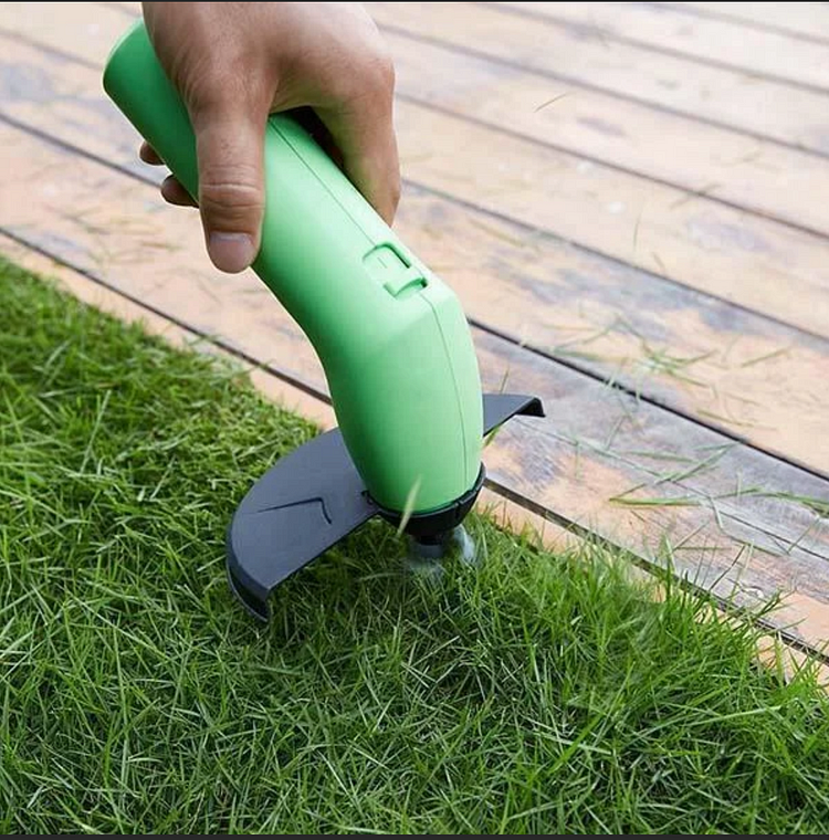 Cordless Mini Weed Wacker — Lightweight Grass Trimmer