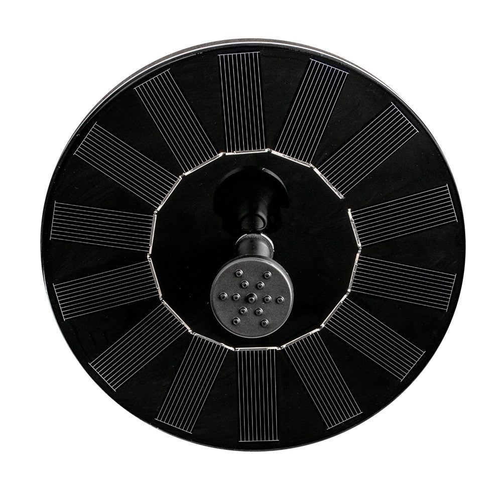 Solar Fountain Pump — Floating Water Décor