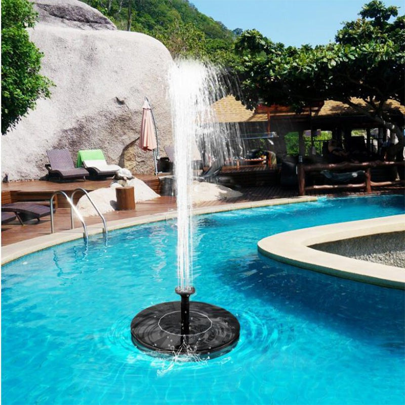 Solar Fountain Pump — Floating Water Décor