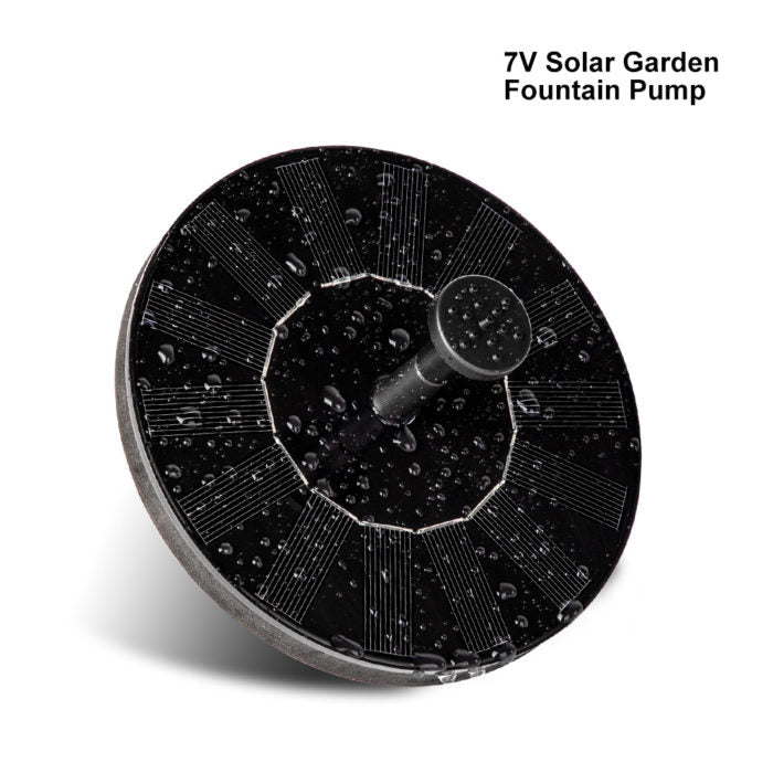 Solar Fountain Pump — Floating Water Décor