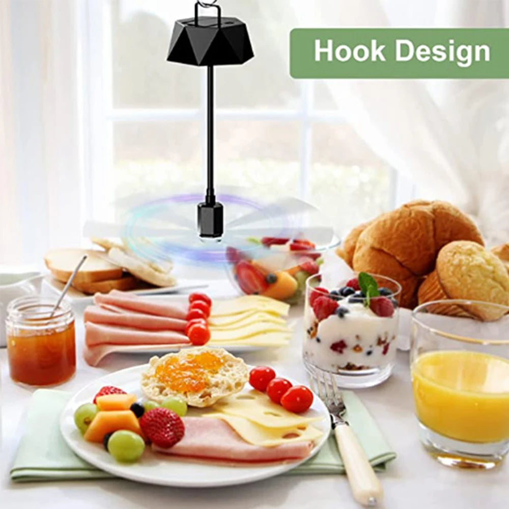 Outdoor Fly Repellent Fan – Portable Bug-Free Fan