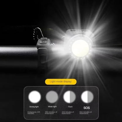 Electric Bike Horn and Front Light – Cycling Safety Combo