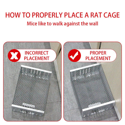 Sliding Door Reusable Mouse Trap Cage – Humane Rodent Control