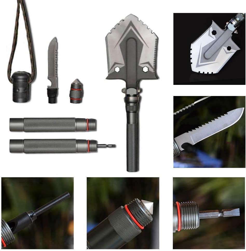 Indestructible Multi-Function Survival Shovel