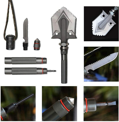 Indestructible Multi-Function Survival Shovel