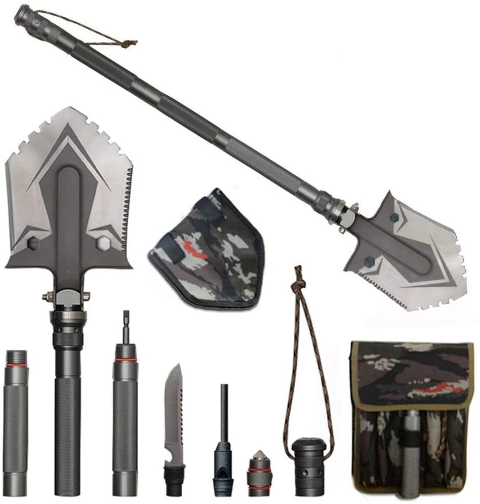 Indestructible Multi-Function Survival Shovel