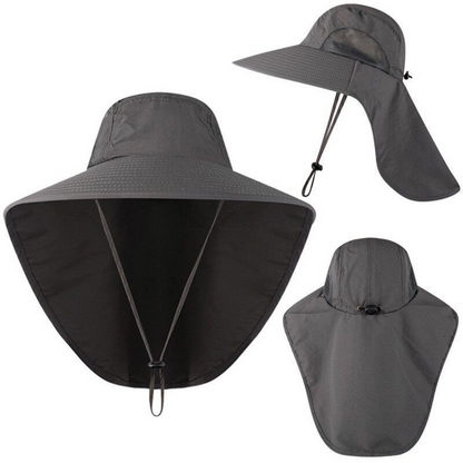 Breathable Wide Brim Sun Protection Fishing Hat