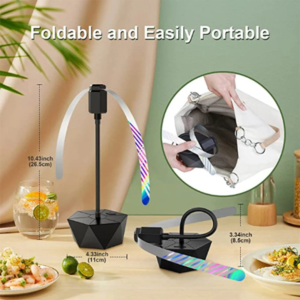 Outdoor Fly Repellent Fan – Portable Bug-Free Fan