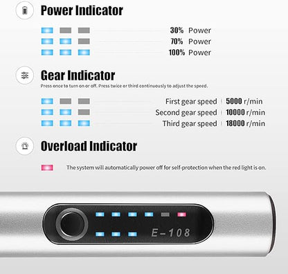 Cordless Engraving Pen – DIY Tool for 50+ Surfaces