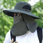 Breathable Wide Brim Sun Protection Fishing Hat