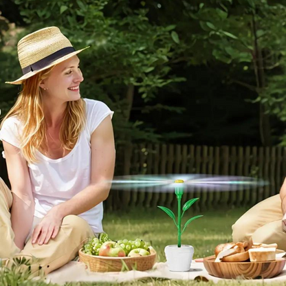 Tabletop Fly Repellent Fan – Outdoor Pest Deterrent