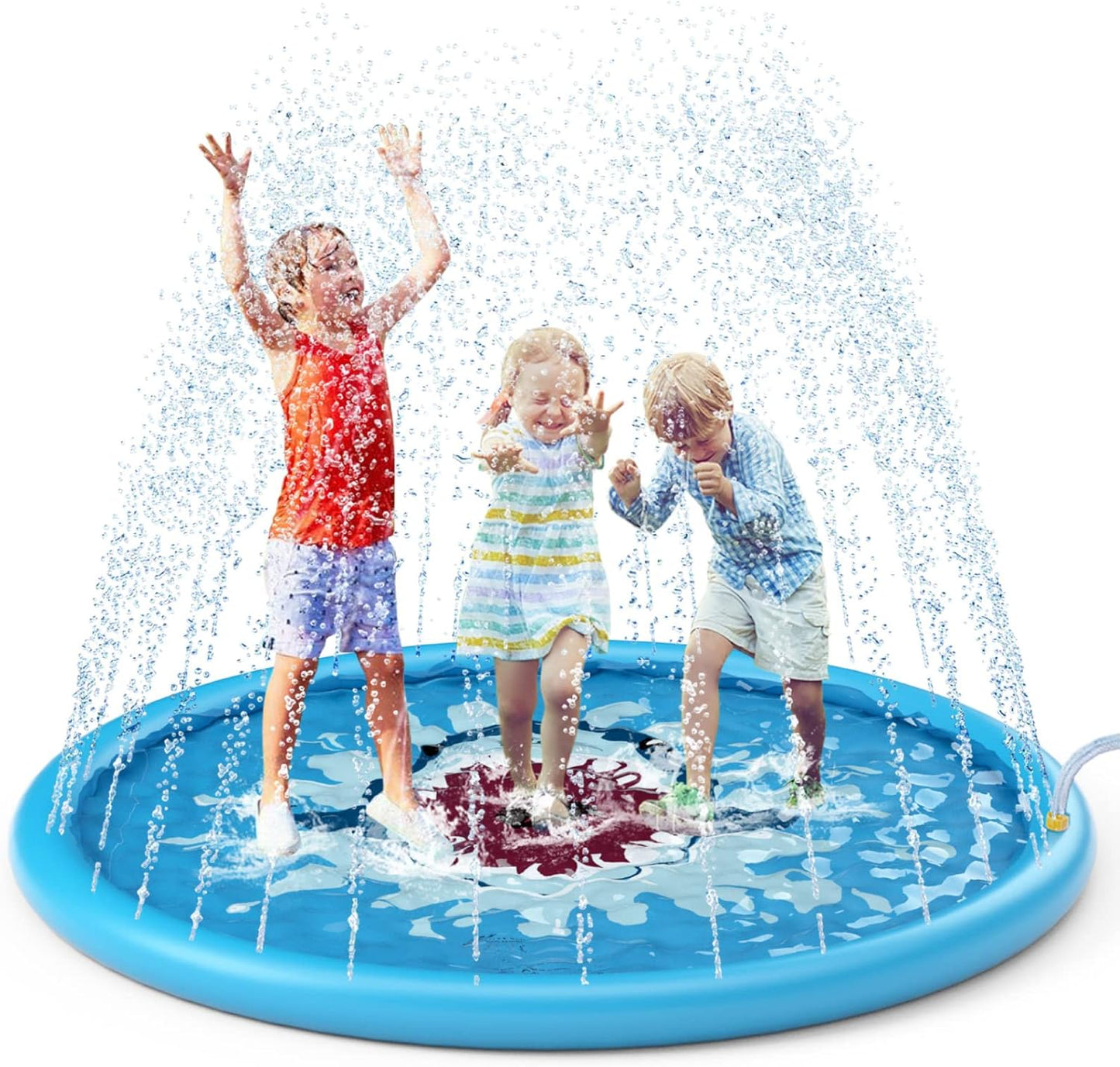 Splash Pad Sprinkler for Kids – Outdoor Water Play Mat