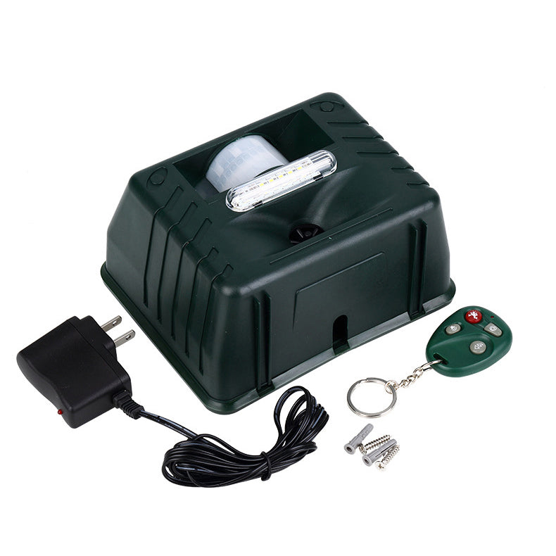 Ultrasonic Woodpecker Repeller — Outdoor Bird Control Device