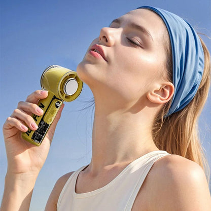 Handheld Rechargeable Fan – Adjustable Speed Travel Fan