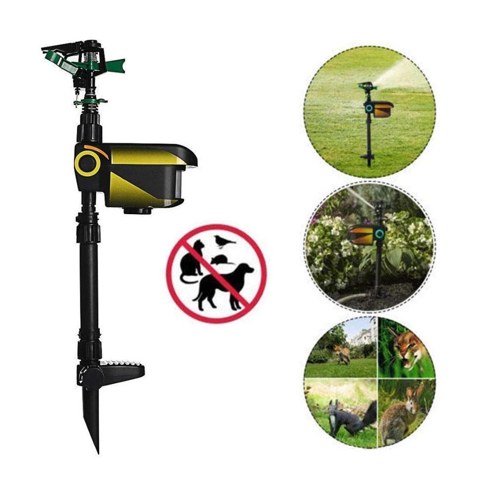Motion-Activated Deer Sprinkler — Solar-Powered Garden Protection