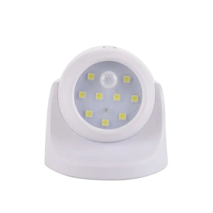 Wireless LED Spotlight with Motion Detector — 360° Rotatable
