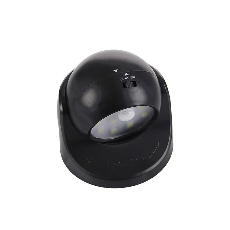 Wireless LED Spotlight with Motion Detector — 360° Rotatable