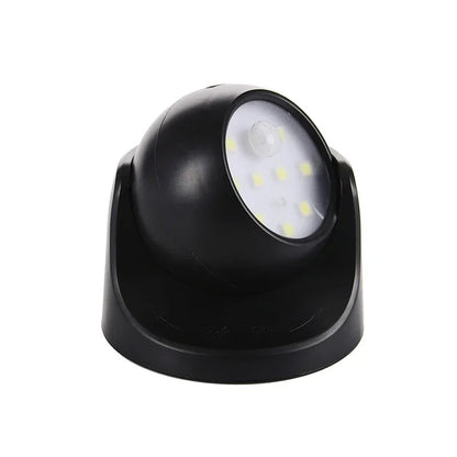 Wireless LED Spotlight with Motion Detector — 360° Rotatable