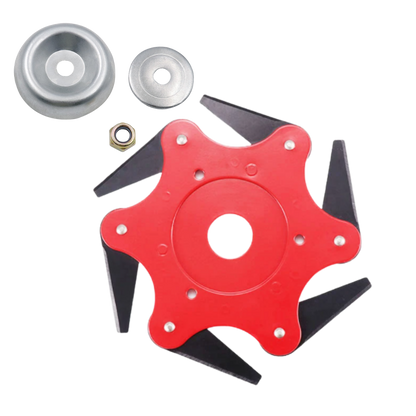 Replacement Trimmer Head – 6-Blade Steel Cutting Head
