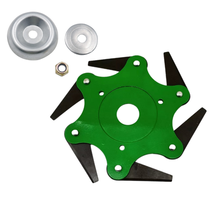 Replacement Trimmer Head – 6-Blade Steel Cutting Head