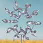 Kinetic Metal Windmill Wind Spinner – Magical Garden Sculpture