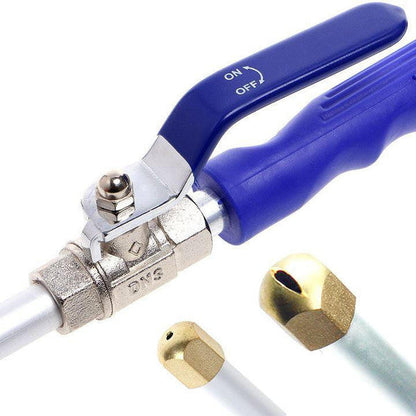 2-in-1 High-Pressure Cleaner — Garden Hose Attachment