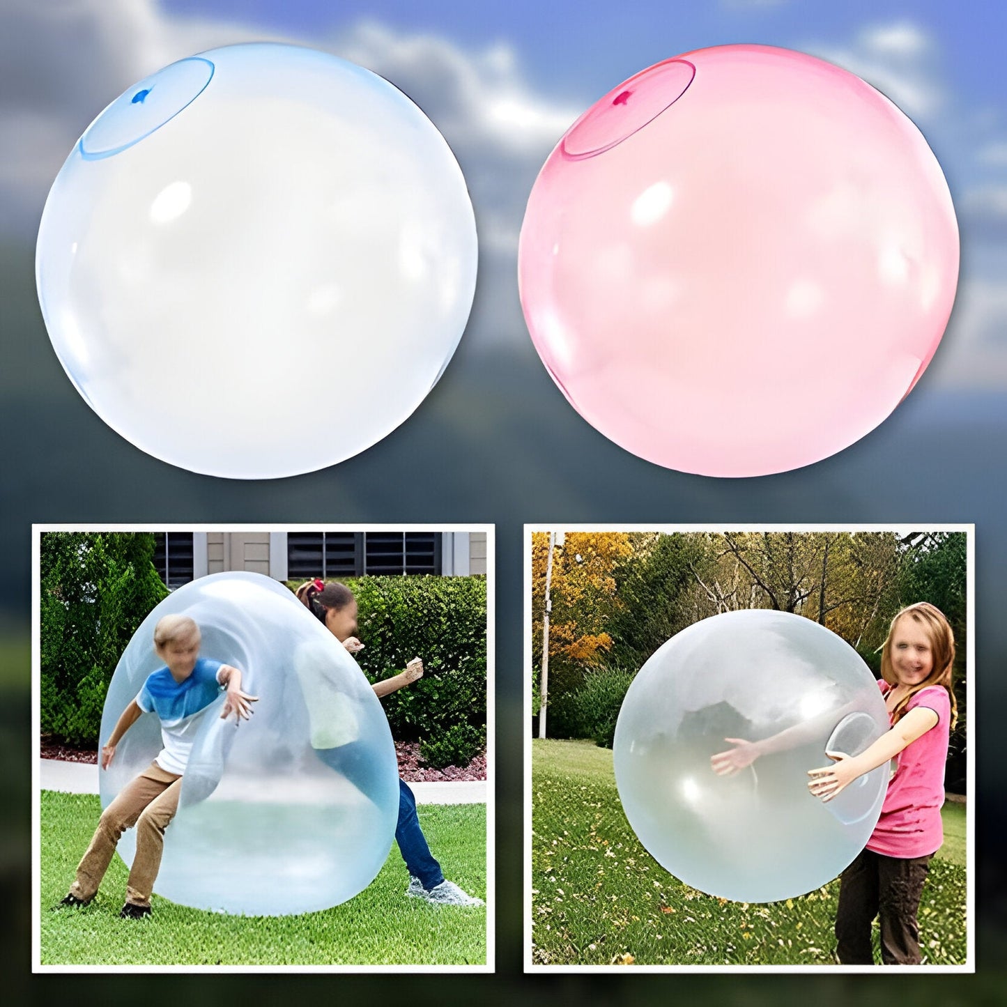 Magic Bubble Ball – Stretchy Bouncy Sensory Toy for All Ages