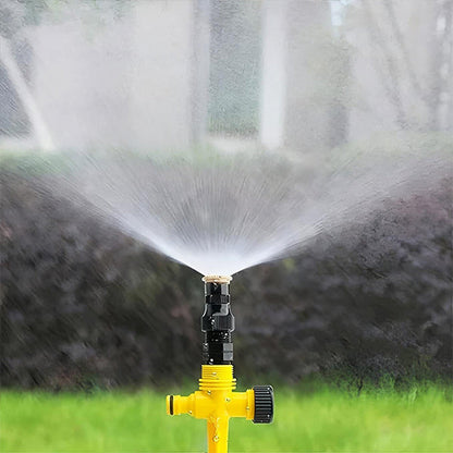 360° Garden Sprinkler – Adjustable Spray Patterns