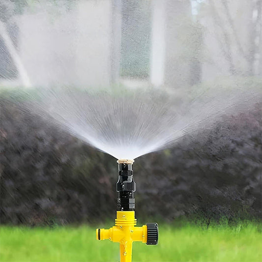 360° Garden Sprinkler – Adjustable Spray Patterns