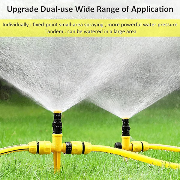 360° Garden Sprinkler – Adjustable Spray Patterns