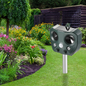 Solar Ultrasonic Animal Repeller – Motion Detection with LED Flash