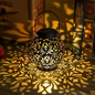 Weatherproof LED Solar Pendant Light for the Garden