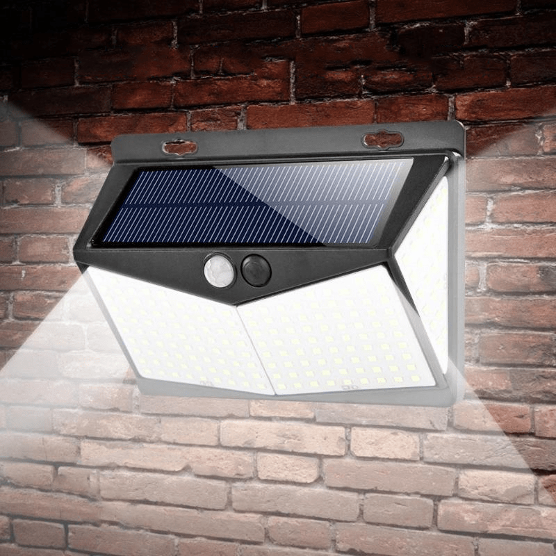 Outdoor Solar Security Light — Motion-Activated