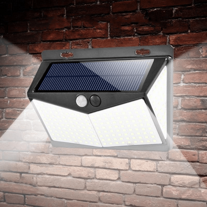 Outdoor Solar Security Light — Motion-Activated