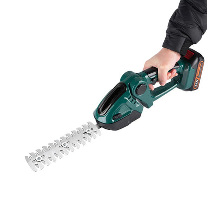 Cordless Hedge Trimmer – 2-in-1 Trimmer & Mower Combo