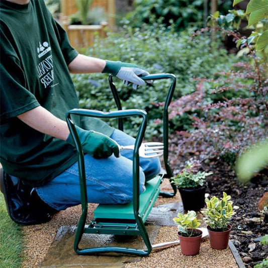 Ergonomic Garden Kneeler and Seat — Green